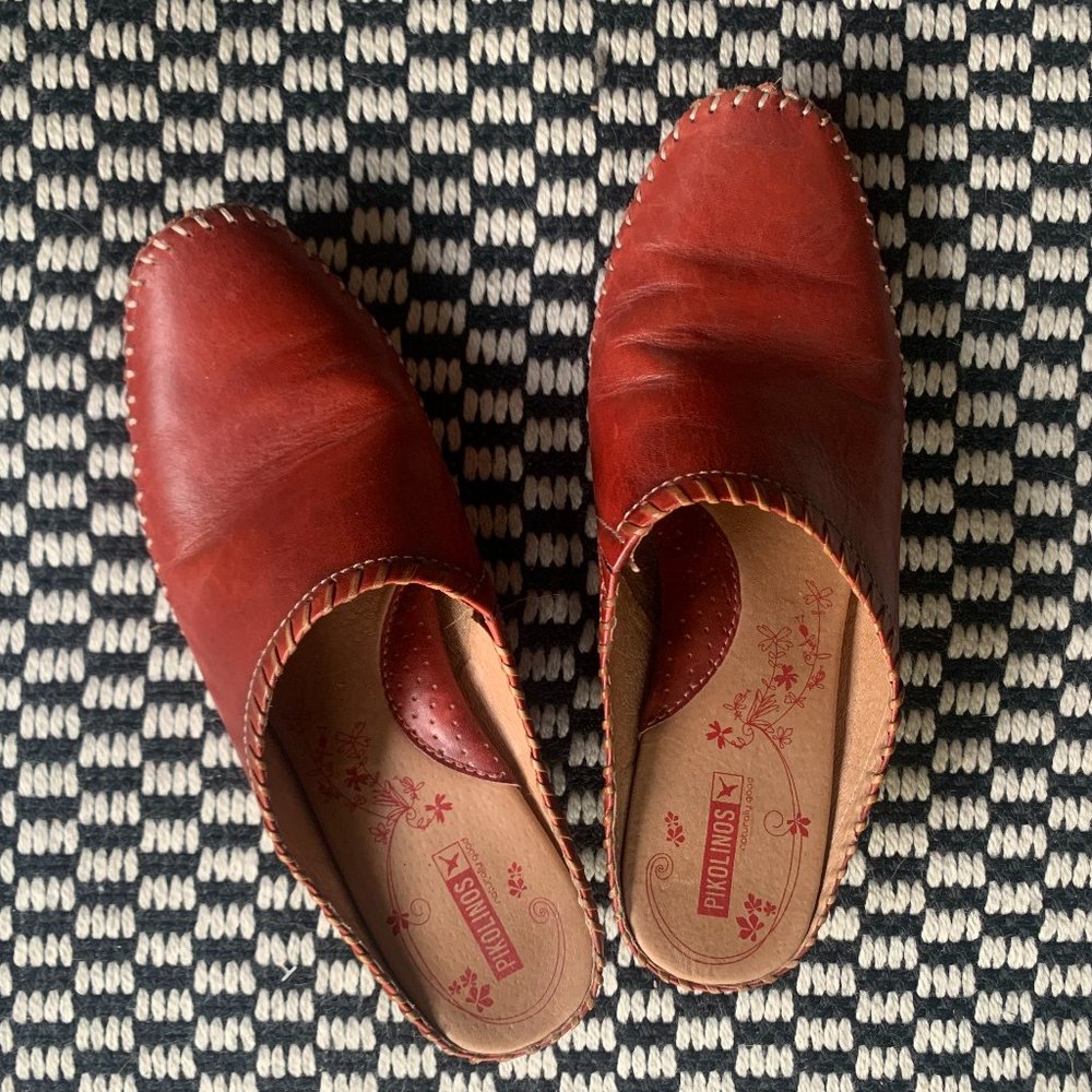 Pikolinos Tabarca Mule Leather – Size 39 (US 8.5)